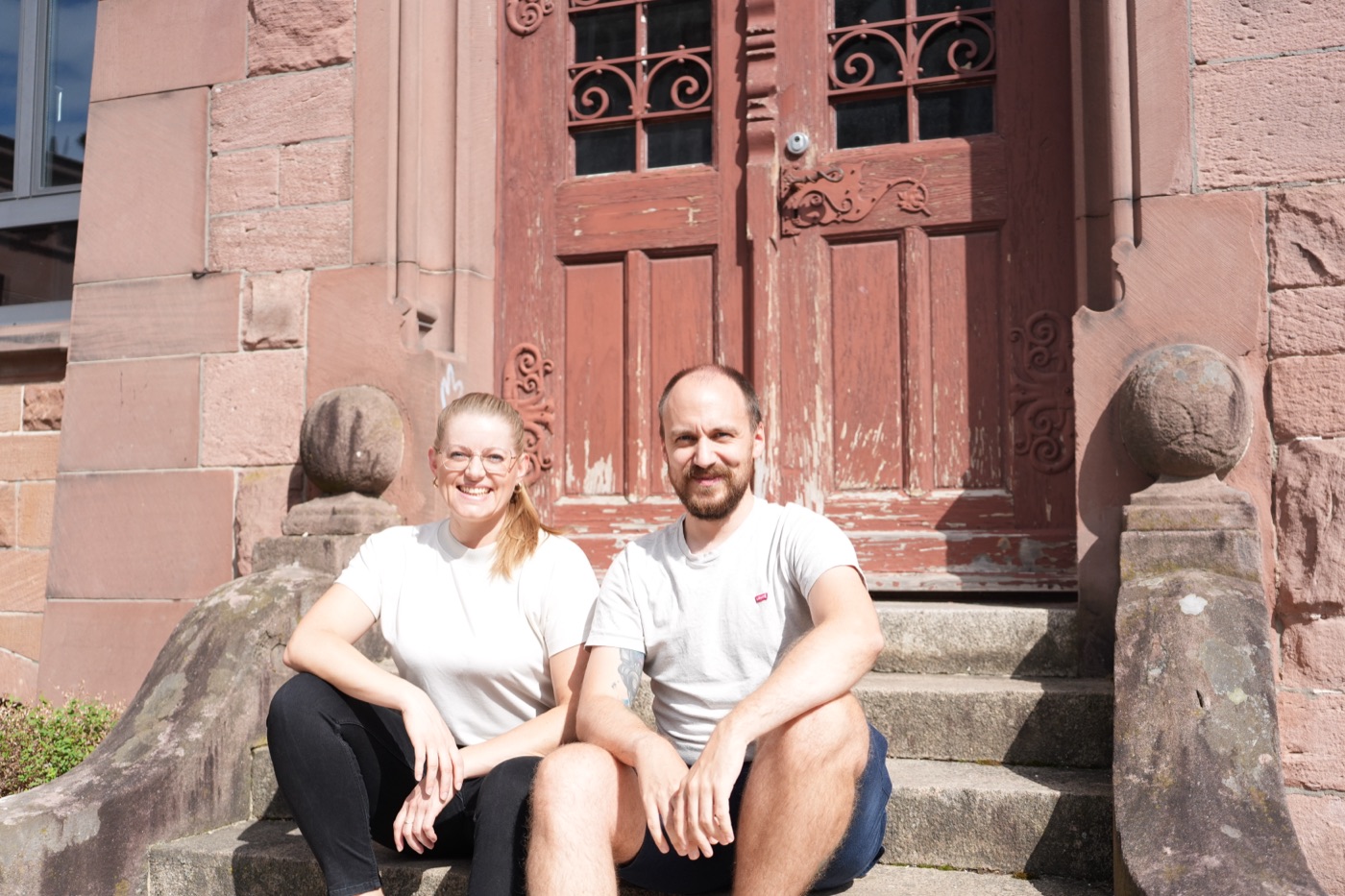 Marvin Bernemann und Sarah Huber